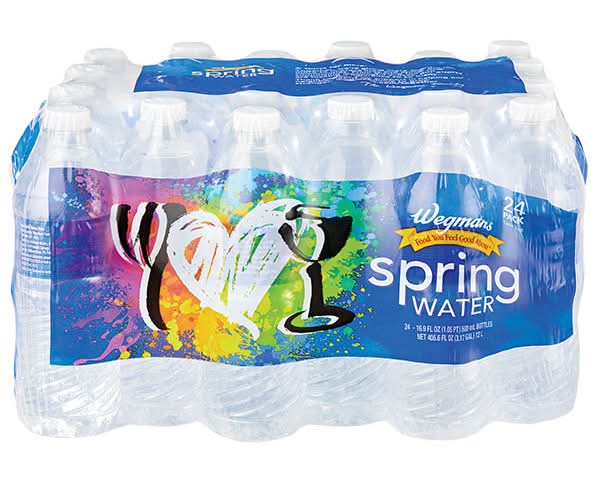 Wegmans Spring Water 24 Pack