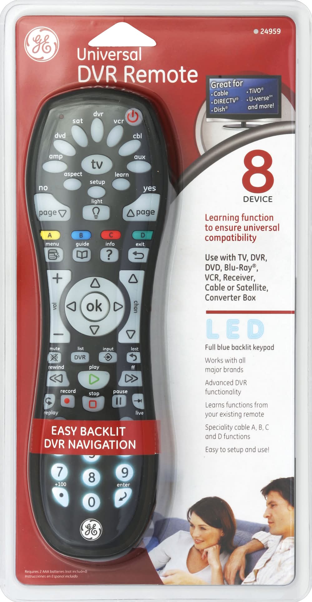 General Electric Universal Dvr Remote