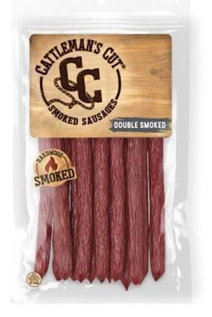 Cattleman's Cut Smoked Sausages Double Smoked 3oz