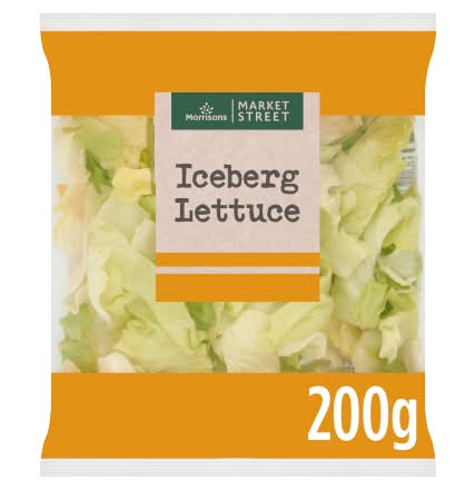 Morrisons The Greengrocer's Sweet & Crunchy Iceberg Lettuce (200g)