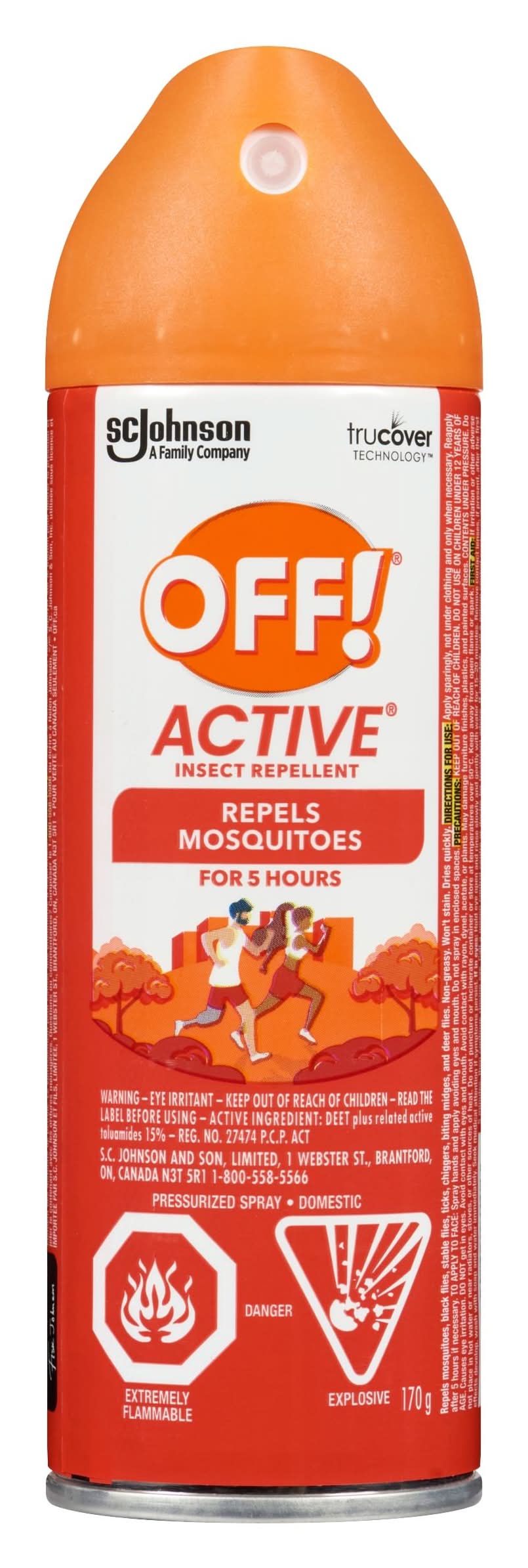 OFF! Active Insect Repellent Spray (170 g)