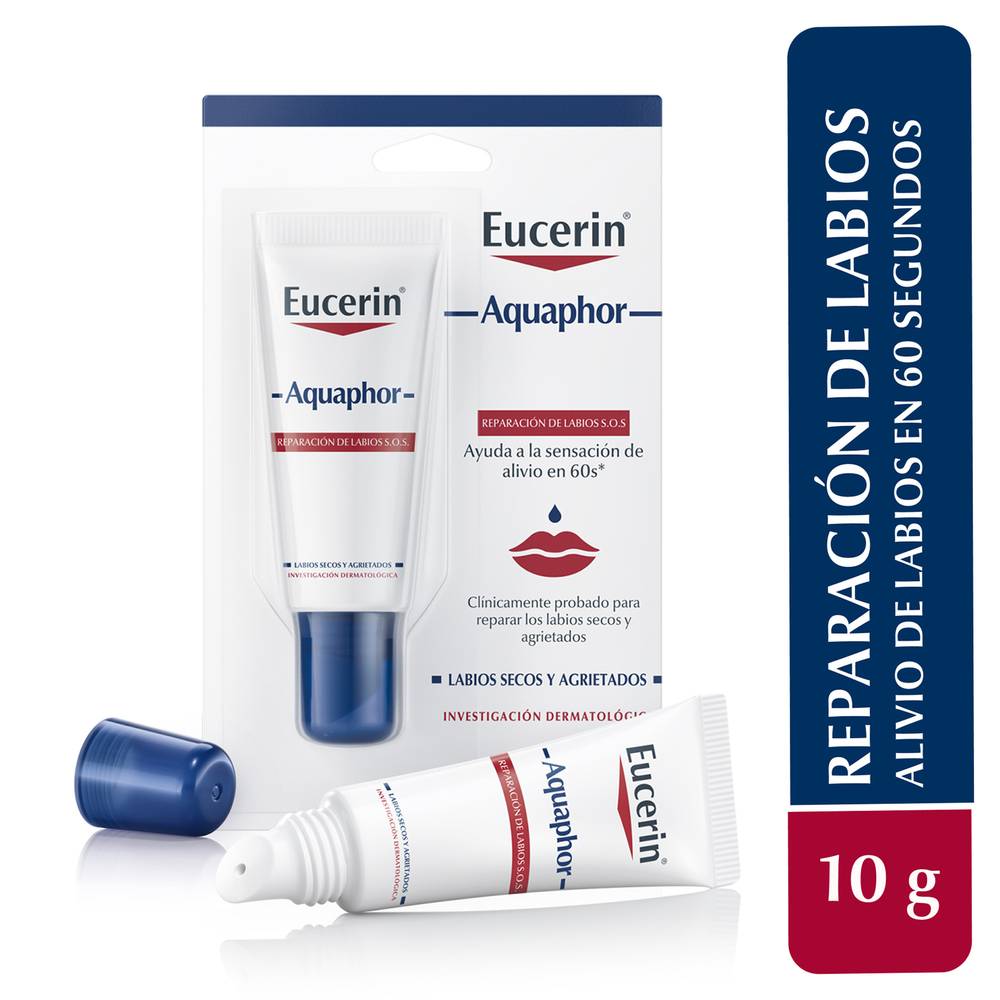 Eucerin · Aquaphor reparador de labios (10 g)