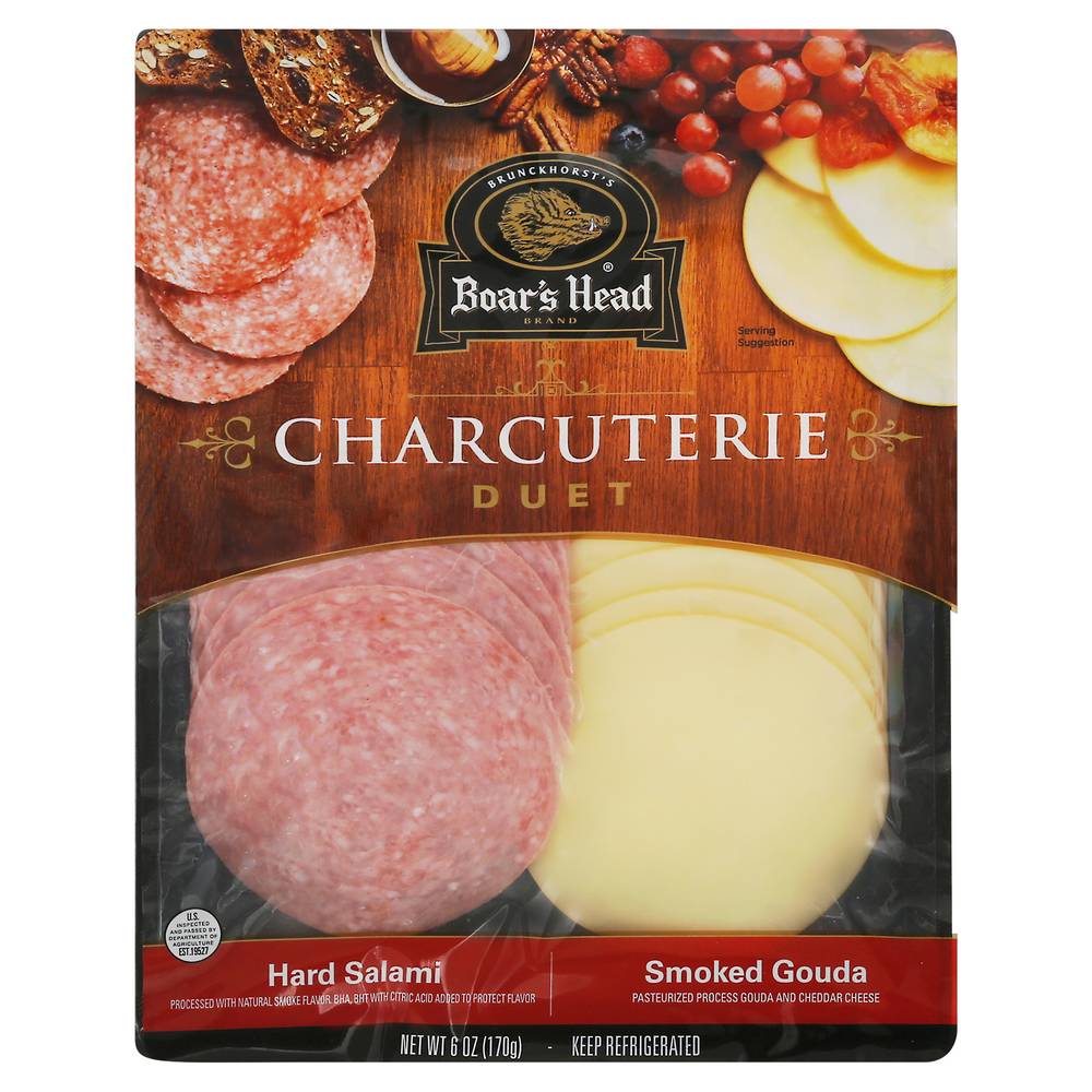 Boar's Head Hard Salami & Smoked Gouda Charcuterie Duet (6 oz)