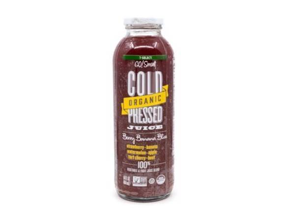 7-Select Organic Cold Pressed Berry Banana Bliss (14oz bottle)
