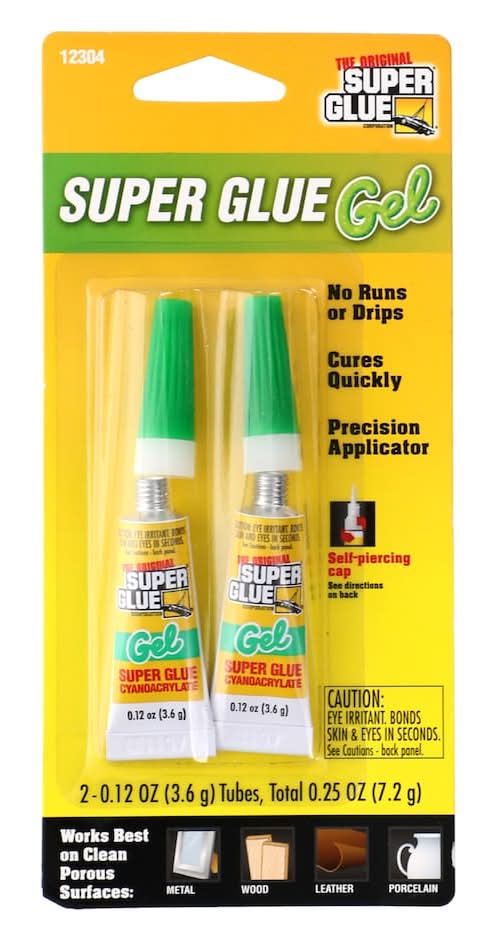 Super Glue The Original Gel (2 x 0.12 oz)
