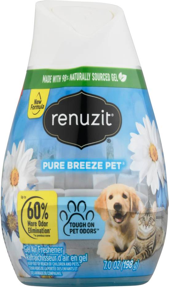 Renuzit Pure Breeze Gel Air Freshener (7 oz)