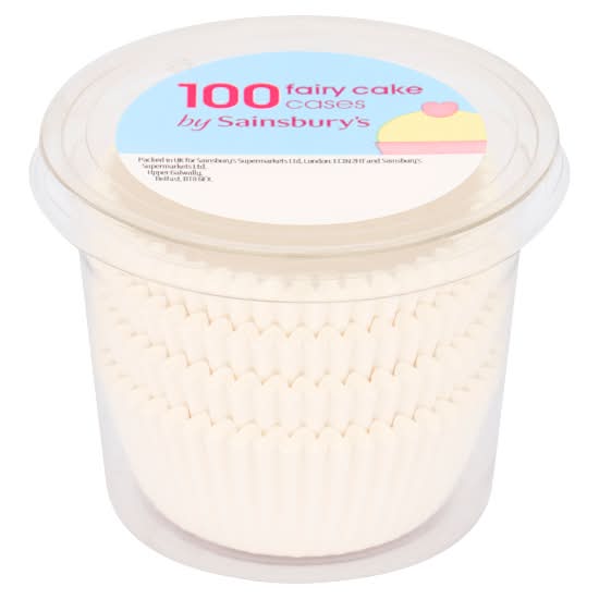 Sainsbury's Fairy Cake Cases (100 pack)