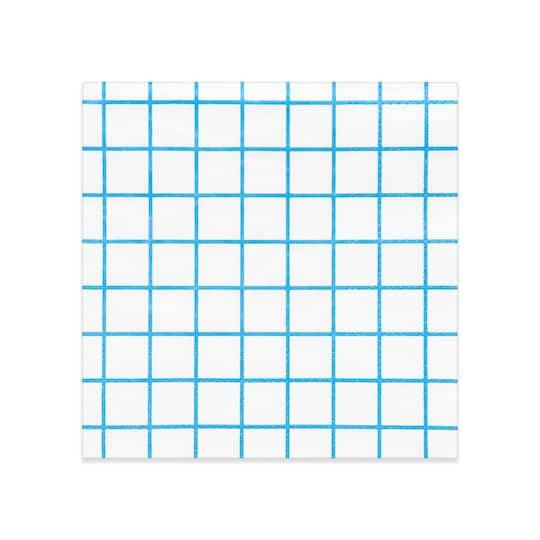 Grid Paper Beverage Napkins By Celebrate It, 20Ct.