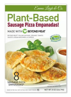 Emma Leigh & Co. Beyond Meat Sausage Pizza Empanadas