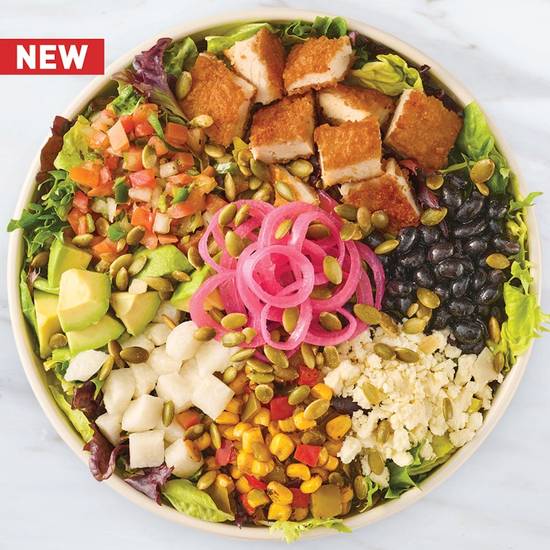 Southwest Crispy Chicken Salad