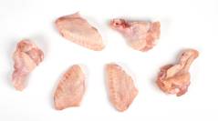 Amana Chicken Party Wings Hand cut Halal (1 Unit per Case)