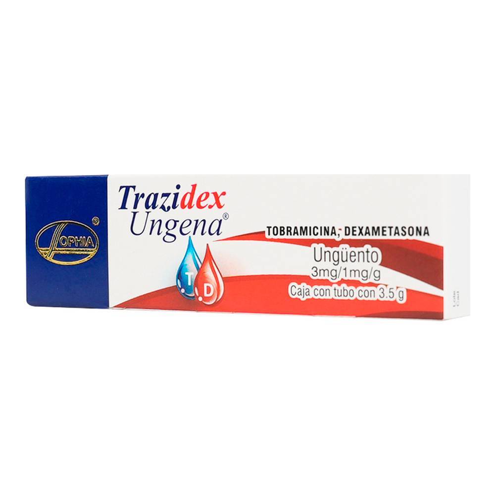 Sophia trazidex ungüento 3 mg/1 mg/g  (3.5 g)