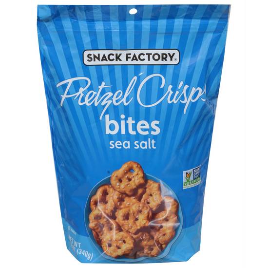 Snack Factory Bites Pretzel Crisps (sea salt)