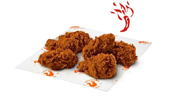 6 Ghost Pepper Wings