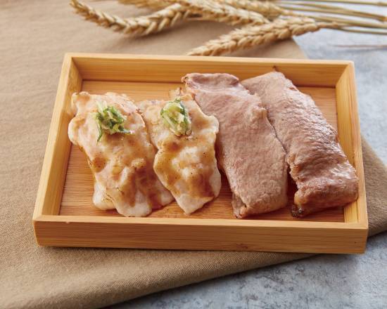 牛豬饗肉肉 Beef and Pork Sushi