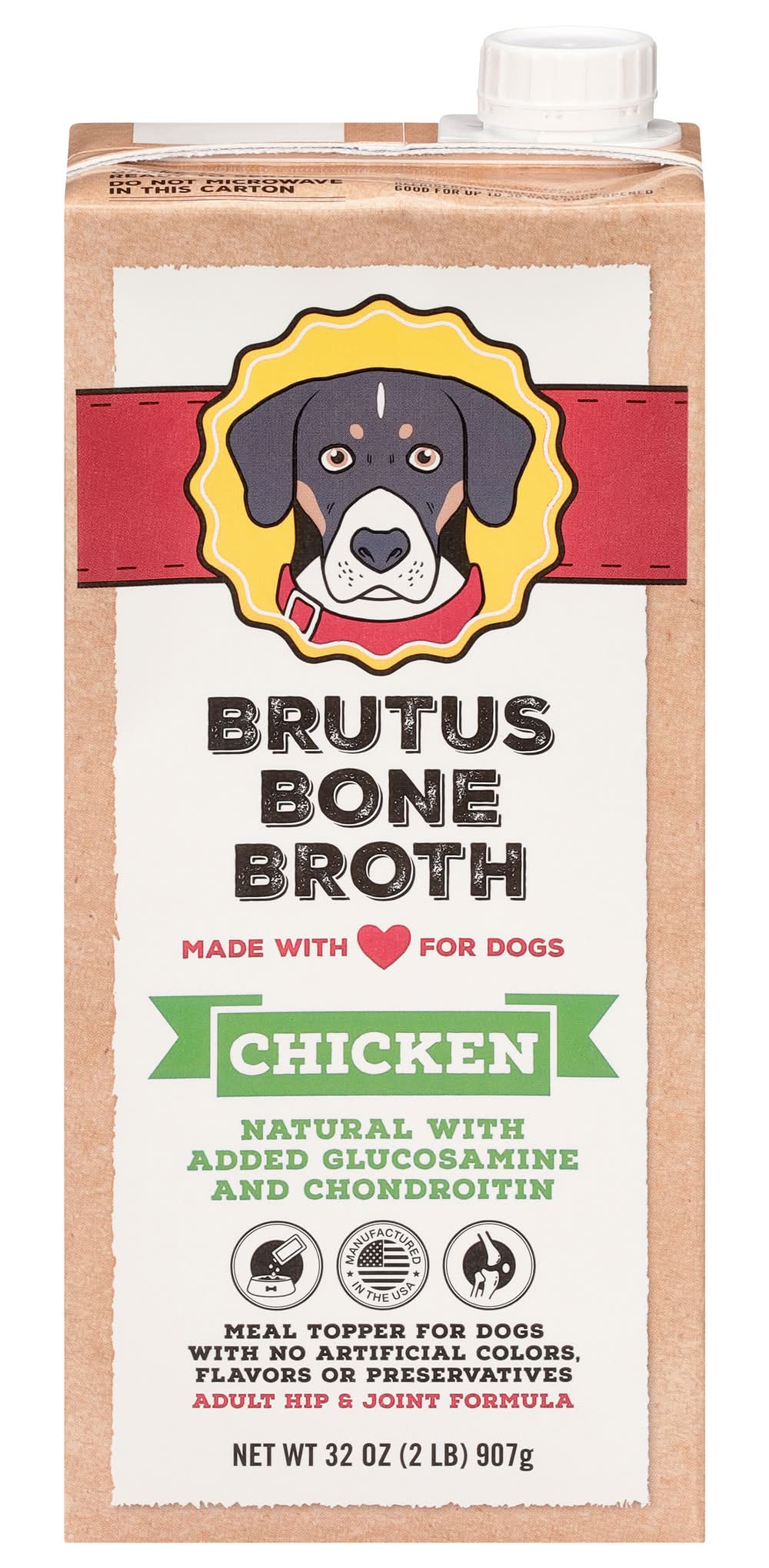 Brutus Broth Chicken Dog Food (2 lbs)