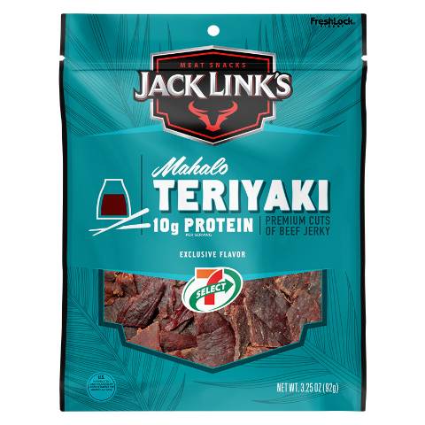 7-Select Jack Links Mahalo Teriyaki Beef Jerky 3.25oz