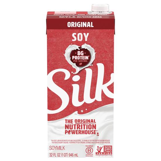 Silk Dairy Nutrition Powerhouse Original Soymilk (32 fl oz)
