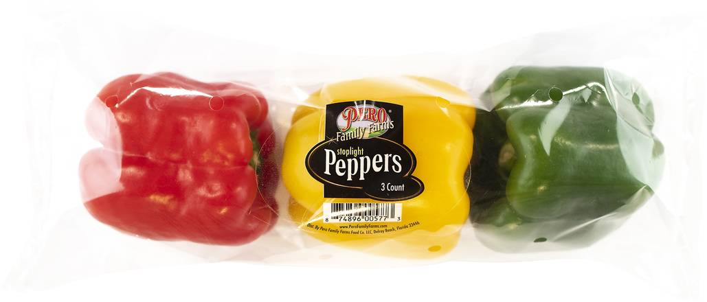 Pero Family Farms Stoplight Peppers (3 ct)