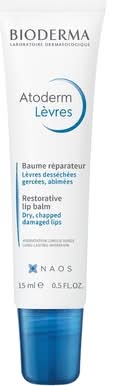 Bioderma baume à lèvres atoderm hydratant et nourrissant pour lèvres sèches et gercées - bioderma atoderm lip balm (15 ml)