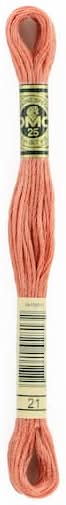 Dmc 6 Strand Embroidery Floss, Pink