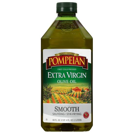 Pompeian Extra Virgin Smooth Olive Oil (68 fl oz)