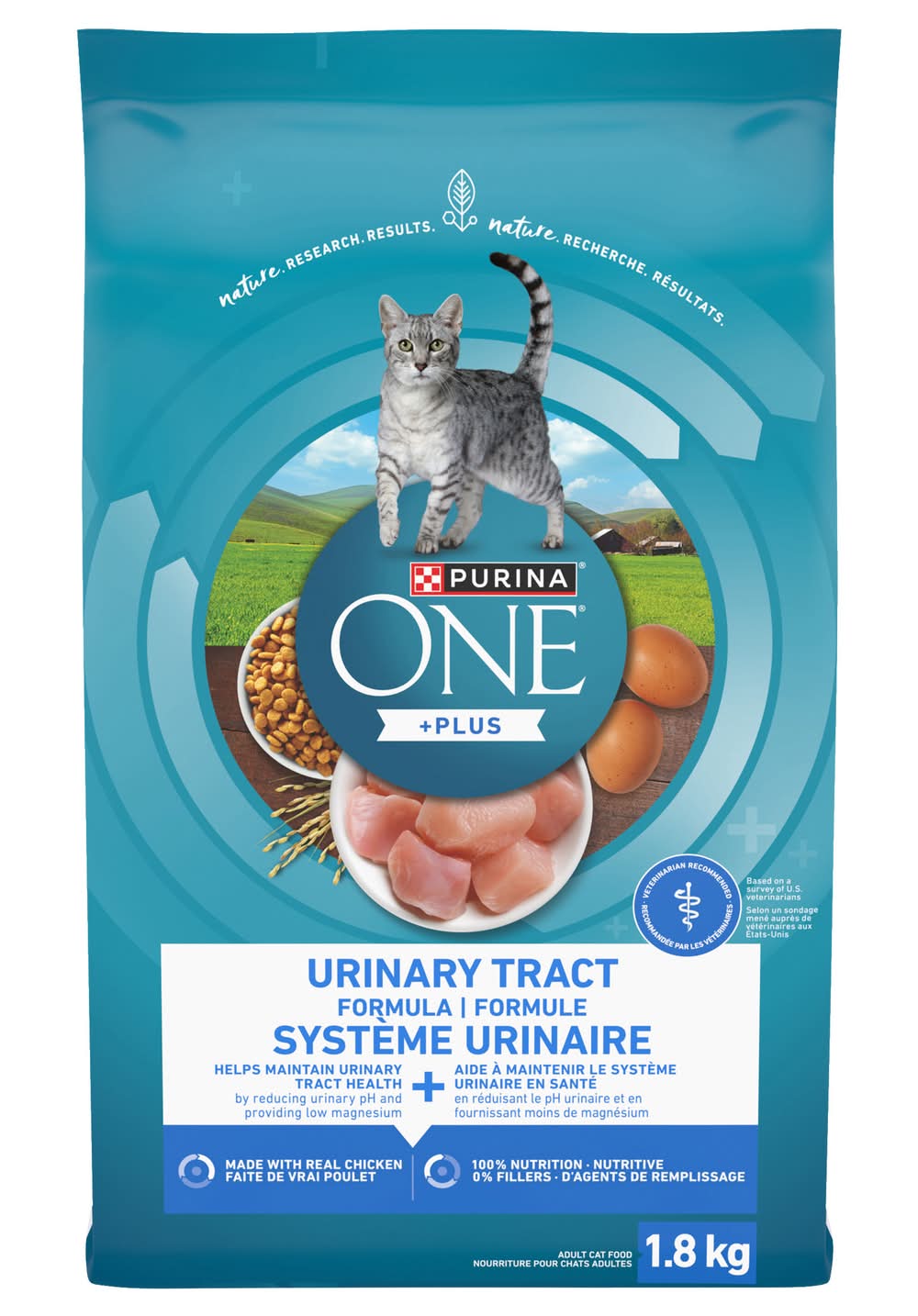Purina One Urinary Tract Formula Dry Cat Food (1.8 kg)