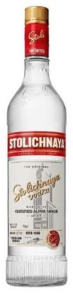 Stolichnaya Red Label Russian Vodka 750mL