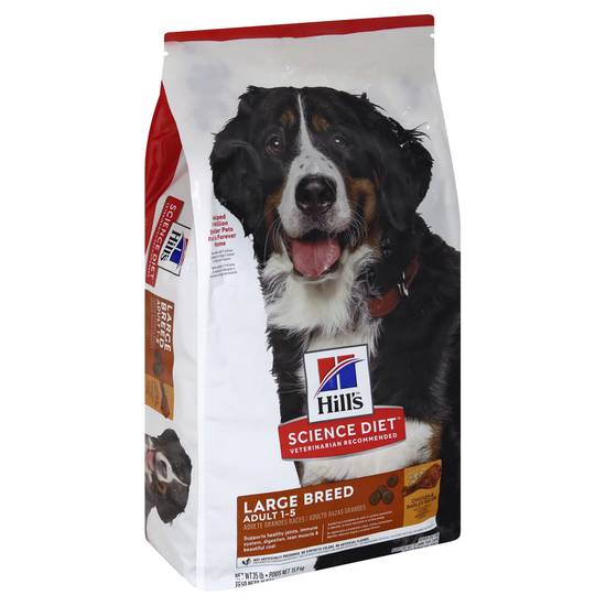 Hill's Science Diet Premium Chicken & Barley Recipe Dog Food Large Breed Adult 1-5
