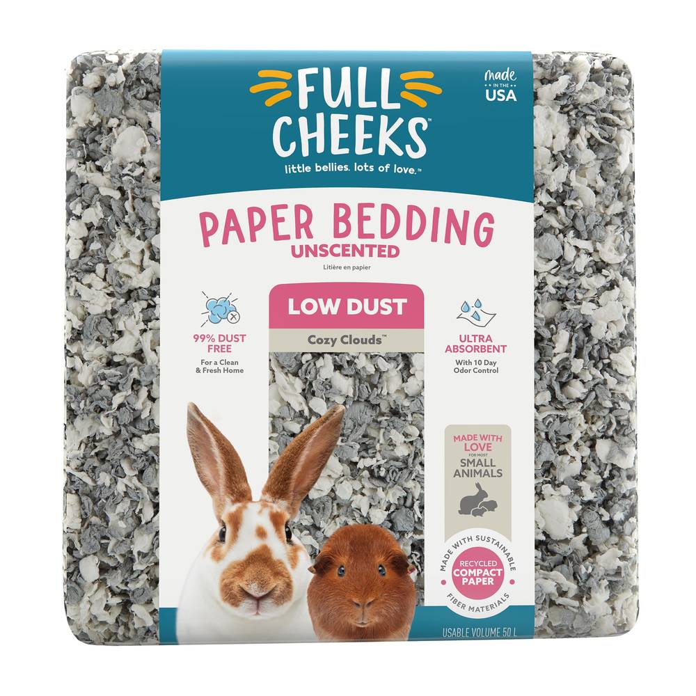 Full Cheeks Odor Control Small Pet Paper Bedding