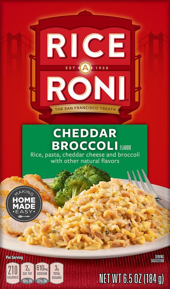 Rice-A-Roni Cheddar Broccoli Flavor Food Mix