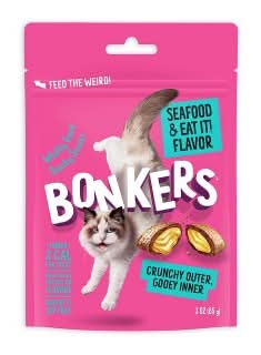 Bonkers Crunchy Cat Seafood Treats (3 oz)