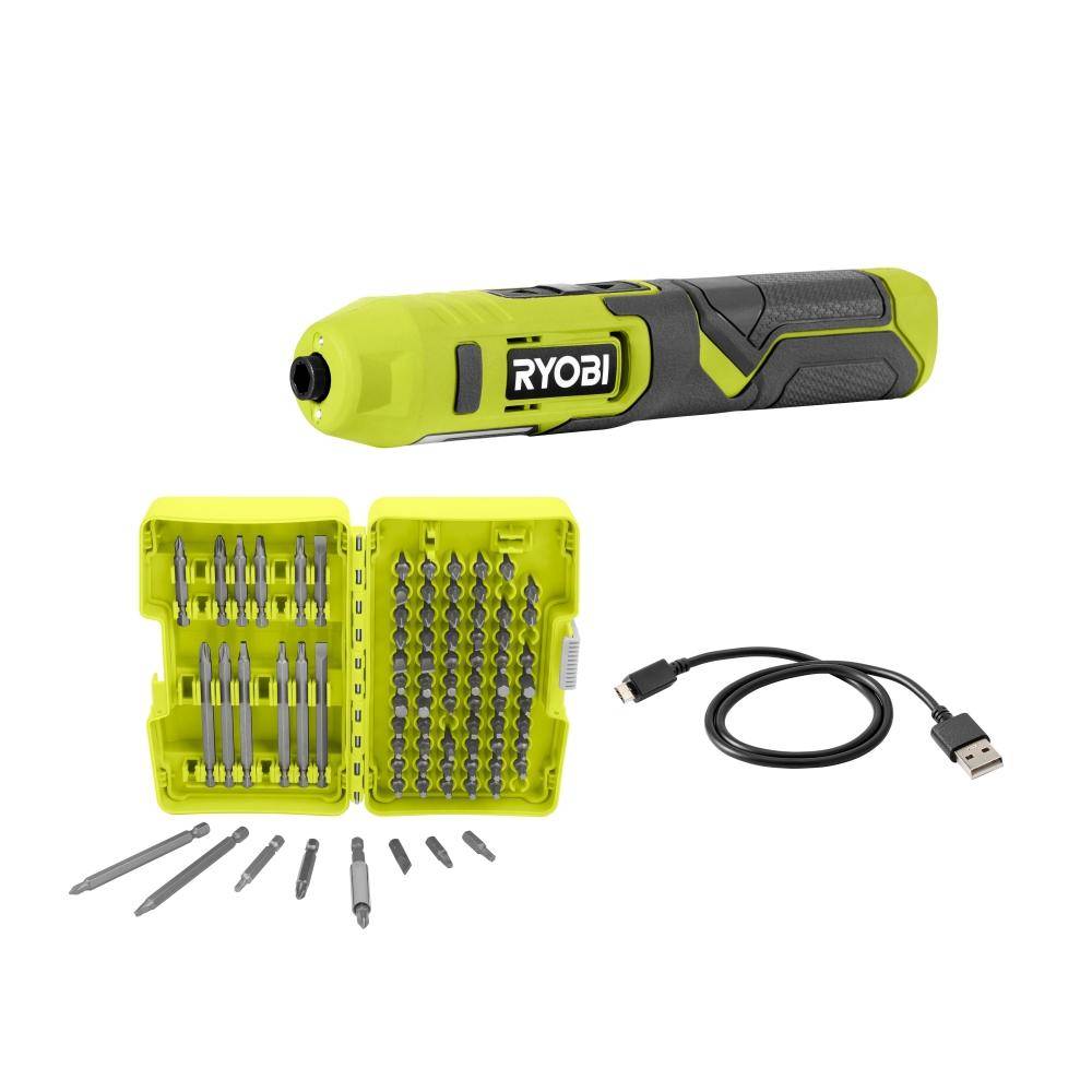 Ryobi destornillador de litio de 4v