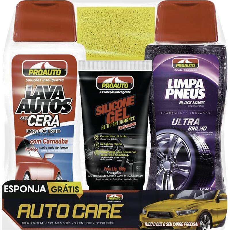 Proauto kit lava autos (4 unidades)