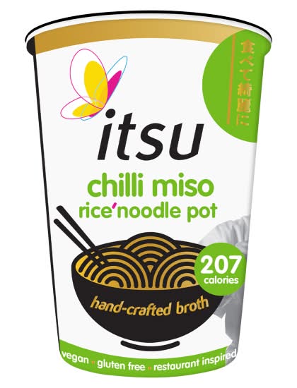 itsu Rice Noodles Chilli & Ginger Miso (63g)