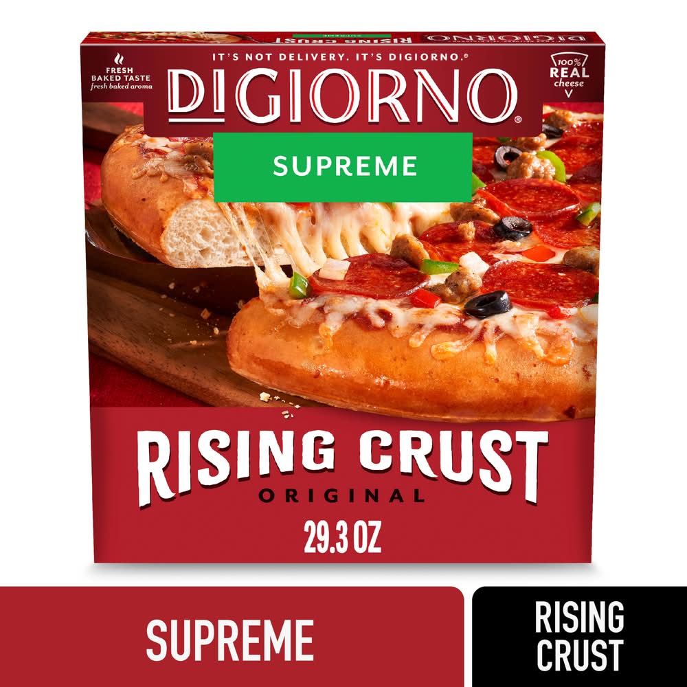 DiGiorno Original Rising Crust Pizza, Supreme (29.3 oz)