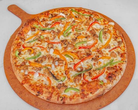 Chicken Fajita Pizza (14")-Chicken Fajita, Green Pepper, Jalapeno, Onion