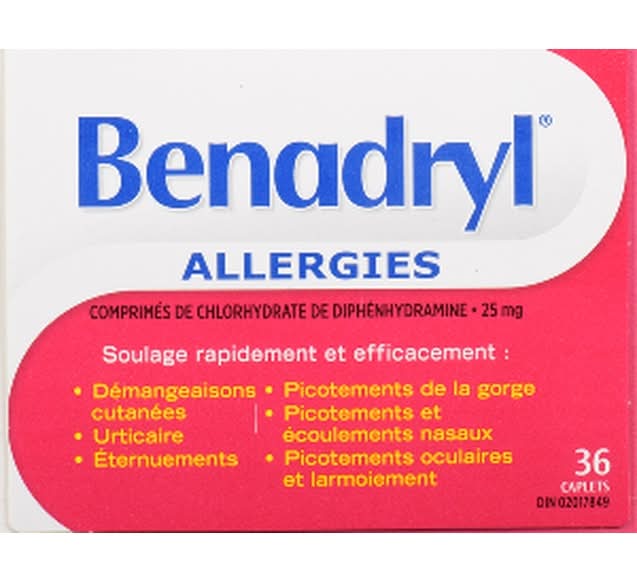 Benadryl Caplets (20 g)
