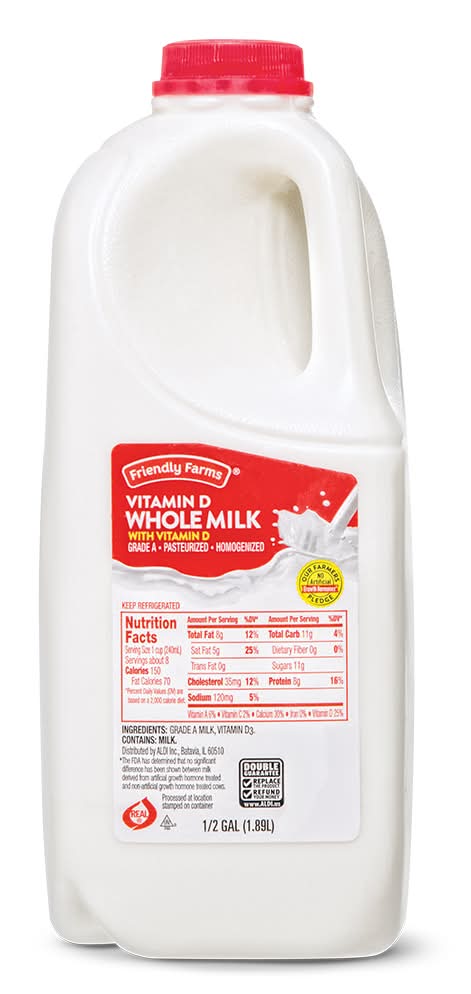 Friendly Farms Whole Milk
