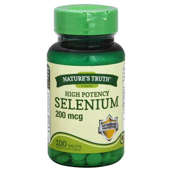 Nature's Truth High Potency 200 Mcg Selenium (100 ct)
