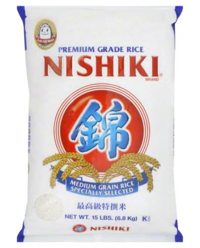 Nishiki Rice, Medium Grain
