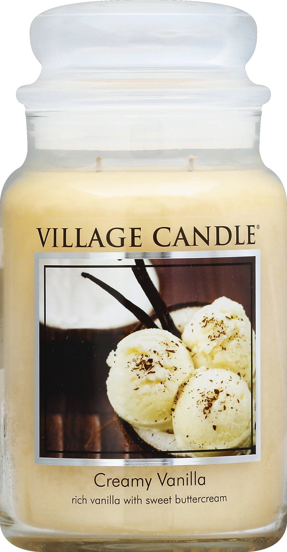 Village Candle Creamy Vanilla Scented Candle (1.33 lbs)