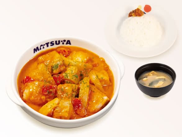 バターチキンカレー(味噌汁付)