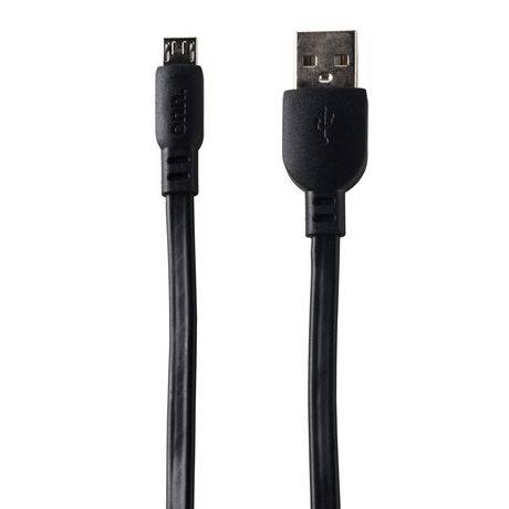 onn. 4 ft./1.2 m USB-A to Micro USB Charge & Sync Cable
