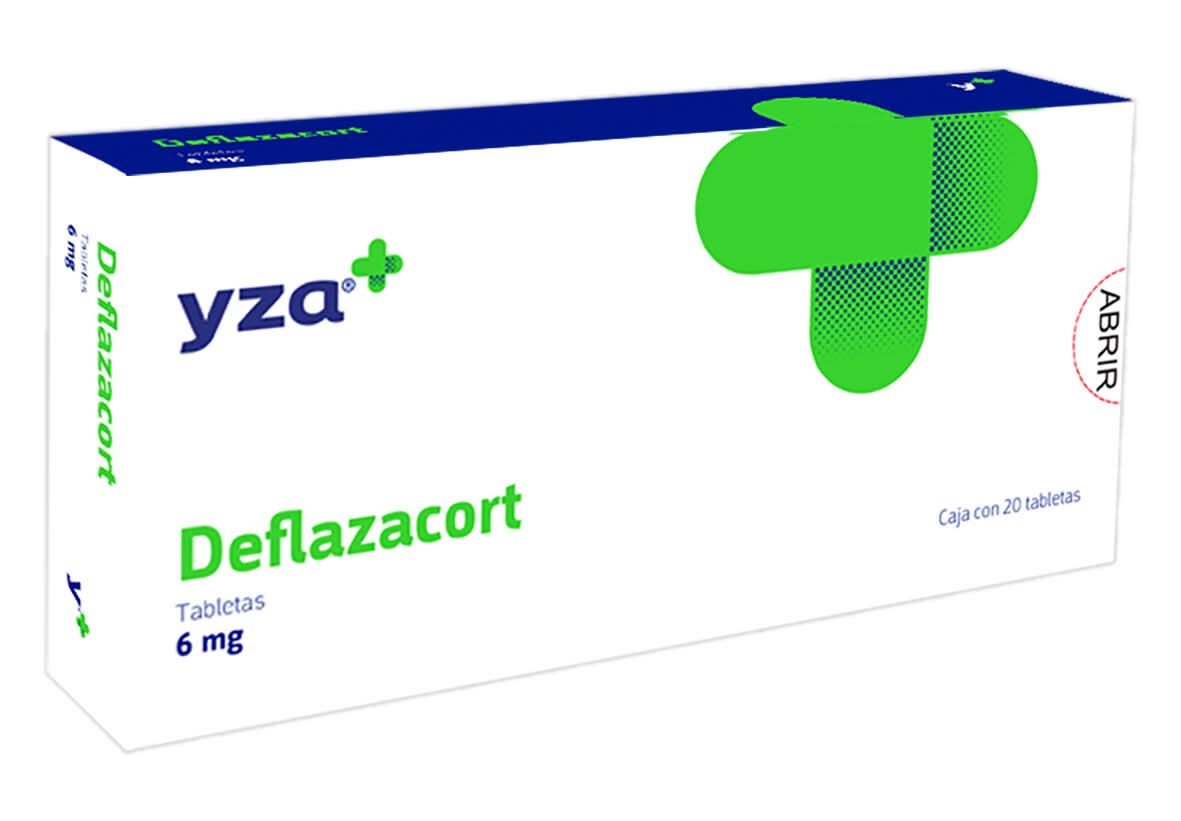 YZA DEFLAZACORT 6MG 20 TABS