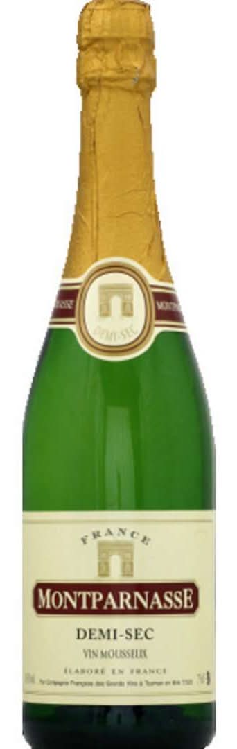 Montparnasse - Vin mousseux demi sec domestique (750ml)
