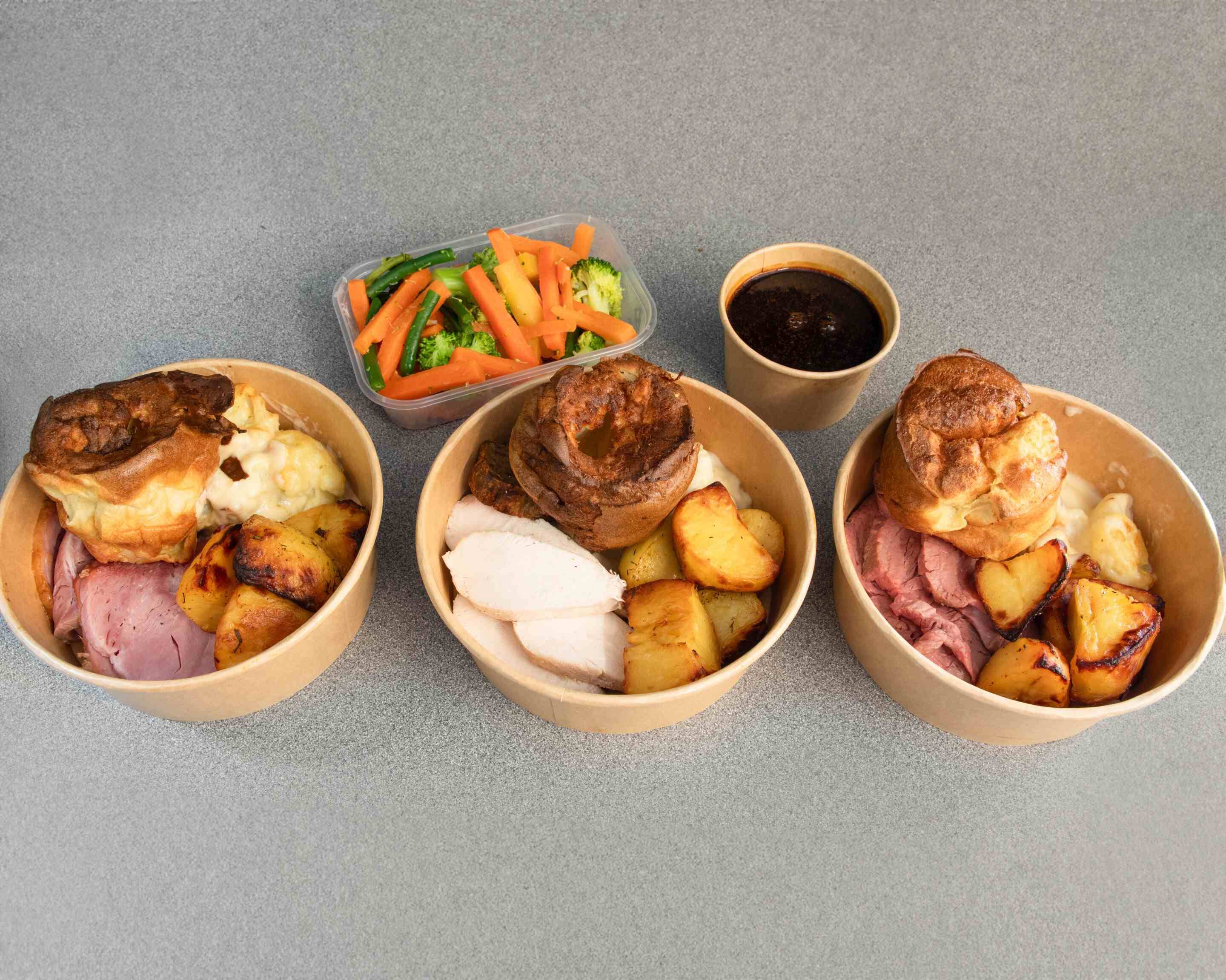 Takeaway roast dinner sales
