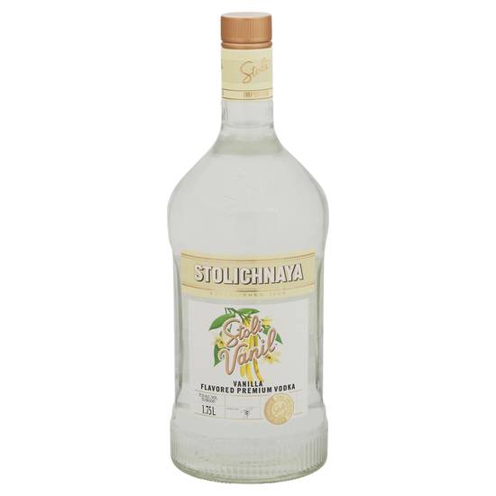 Stoli Vanil Vodka (1.75L bottle)