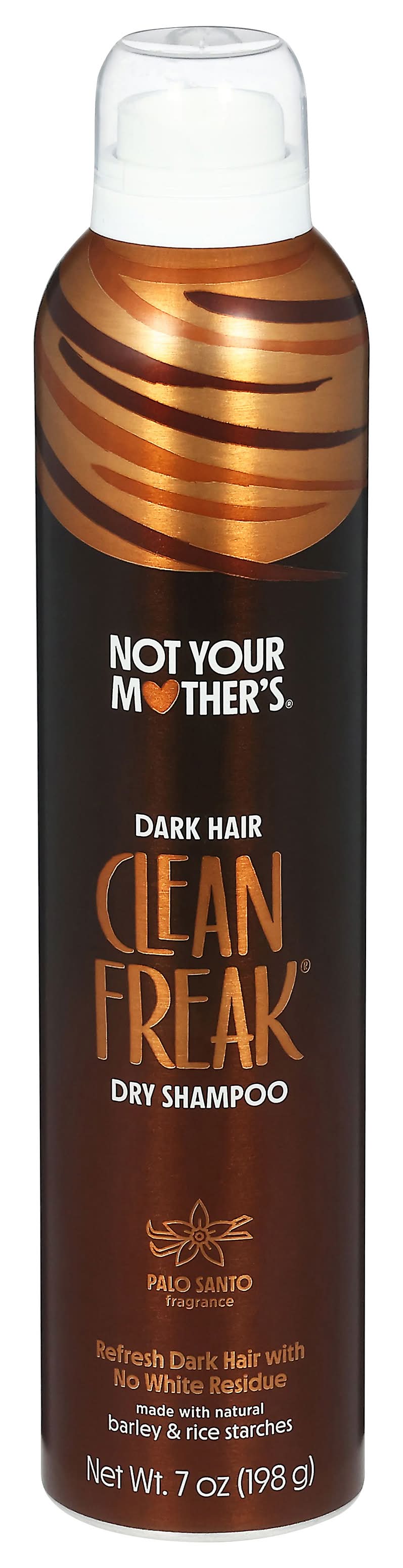 Not Your Mother's Dark Hair Clean Freak Dry Shampoo, Palo Santo (7 oz)