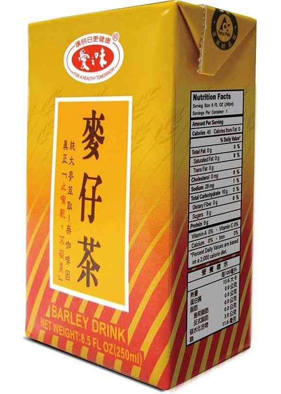 愛之味麥仔茶 TP250ml <250ml毫升 x 1 x 6Bottle瓶>